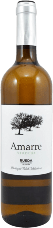 7,95 € Free Shipping | White Wine Vidal Soblechero Amarre D.O. Rueda Castilla y León Spain Verdejo 75 cl