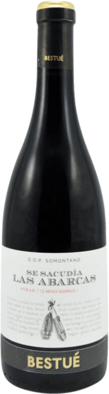 18,95 € Free Shipping | Red wine Otto Bestué Se Sacudía las Abarcas D.O. Somontano Spain Syrah Bottle 75 cl