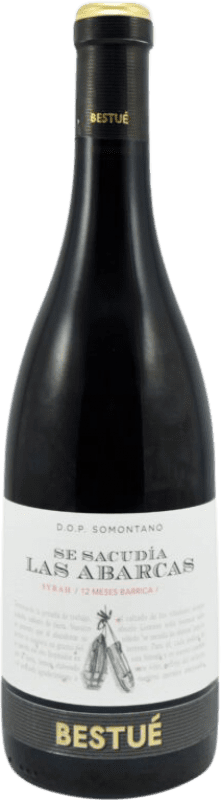 18,95 € Kostenloser Versand | Rotwein Otto Bestué Se Sacudía las Abarcas D.O. Somontano Spanien Syrah Flasche 75 cl