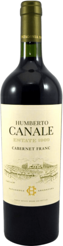 27,95 € Бесплатная доставка | Красное вино Humberto Canale Estate Estate I.G. Patagonia Аргентина Cabernet Franc бутылка 75 cl