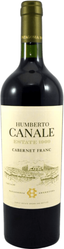 18,95 € Kostenloser Versand | Rotwein Humberto Canale Estate I.G. Patagonia Argentinien Cabernet Franc 75 cl