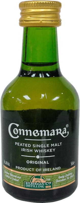 3,95 € 送料無料 | ウイスキーシングルモルト Kilbeggan Connemara アイルランド ミニチュアボトル 5 cl