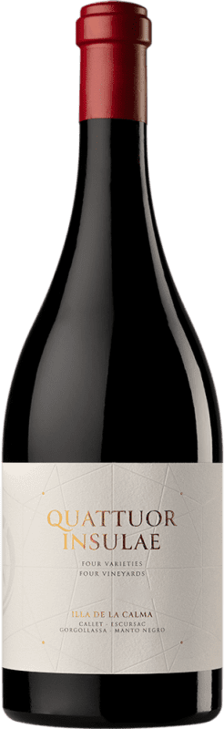 37,95 € 免费送货 | 红葡萄酒 Tianna Negre Quattuor Insulae I.G.P. Vi de la Terra de Mallorca 马略卡 西班牙 Callet — 卡列特, Mantonegro — 曼托内格罗, Gargollassa — 加尔戈拉萨, Escursac — 埃斯库尔萨克 瓶装 75 cl