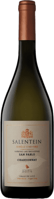 63,95 € Envio grátis | Vinho Branco Salentein Single Vineyard — Parcela Única I.G. Valle de Uco Vale do Uco Argentina Chardonnay 75 cl