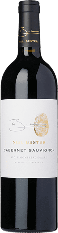 25,95 € Kostenloser Versand | Rotwein Niel Bester I.G. Swartland Swartland Südafrika Cabernet Sauvignon Flasche 75 cl