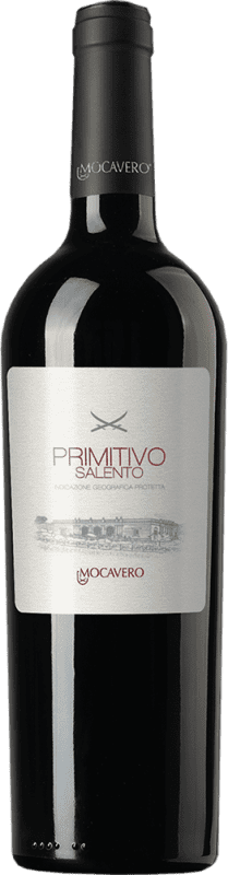 14,95 € Free Shipping | Red wine Mocavero I.G.T. Salento Puglia Italy Primitivo Bottle 75 cl