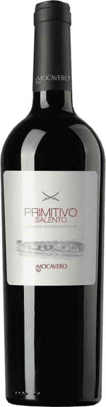 14,95 € Spedizione Gratuita | Vino rosso Mocavero I.G.T. Salento Puglia Italia Primitivo Bottiglia 75 cl