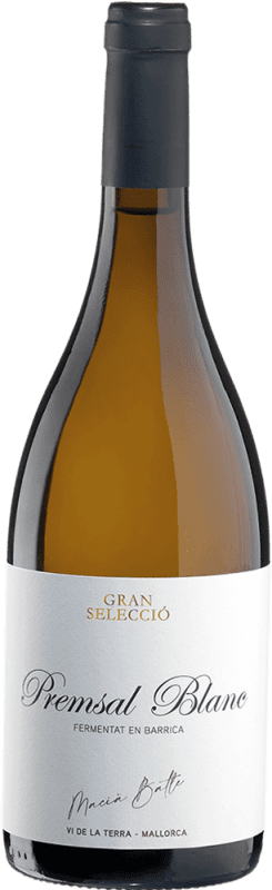 27,95 € Spedizione Gratuita | Vino Bianco Macià Batle Bota I.G.P. Vi de la Terra de Mallorca Maiorca Spagna Premsal 75 cl
