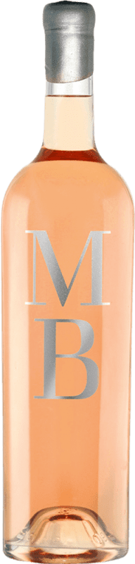 47,95 € Envio grátis | Vinho rosé Macià Batle MB Rosat I.G.P. Vi de la Terra de Mallorca Maiorca Espanha Merlot, Syrah, Cabernet Sauvignon, Mantonegro Garrafa Magnum 1,5 L