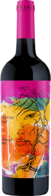 21,95 € Envio grátis | Vinho Tinto 6 Placeres Juana la Loca Mujer Edição Limitada Crianza D.O. Jumilla Espanha Cabernet Sauvignon, Monastrell 75 cl