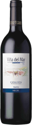 2,95 € Envío gratis | Vino tinto Viña del Mar Tinto D.O. Catalunya Cataluña España Botella 75 cl