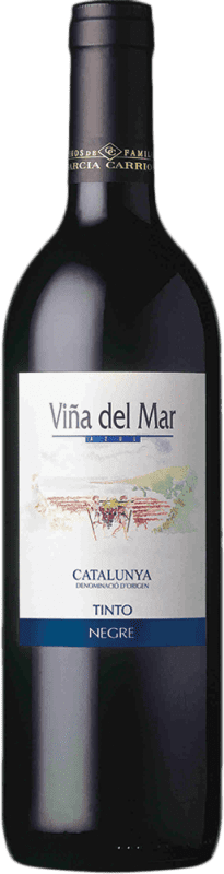 2,95 € Free Shipping | Red wine Viña del Mar Tinto D.O. Catalunya Catalonia Spain Bottle 75 cl