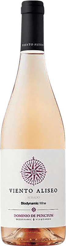 9,95 € Kostenloser Versand | Rosé-Wein Punctum Viento Aliseo Rosado D.O. La Mancha Spanien Bobal Flasche 75 cl