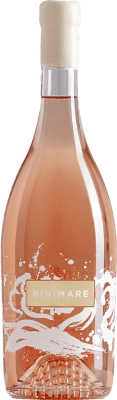 45,95 € Kostenloser Versand | Rosé-Wein Biniagual Binimare Rosado D.O. Binissalem Spanien Syrah, Mantonegro Flasche 75 cl
