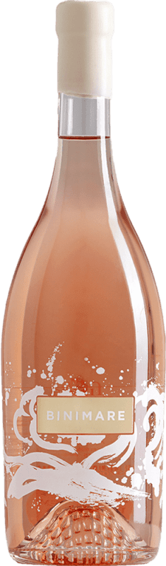 45,95 € Kostenloser Versand | Rosé-Wein Biniagual Binimare Rosado D.O. Binissalem Spanien Syrah, Mantonegro Flasche 75 cl