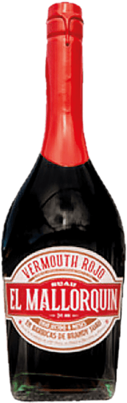 41,95 € 免费送货 | 苦艾酒 Suau El Mallorquín Rojo 西班牙 瓶子 70 cl