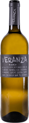 6,95 € Envio grátis | Vinho branco Codorníu Veranza Blanco I.G.P. Vino de la Tierra de Castilla Espanha Chardonnay Garrafa 75 cl