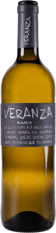6,95 € 免费送货 | 白葡萄酒 Codorníu Veranza I.G.P. Vino de la Tierra de Castilla 西班牙 Chardonnay — 莎当妮 瓶装 75 cl