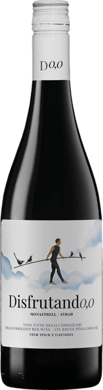 9,95 € Free Shipping | Red wine Juan Gil Disfrutando Tinto 0,0 D.O. Jumilla Spain Syrah, Monastrell Bottle 75 cl Alcohol-Free