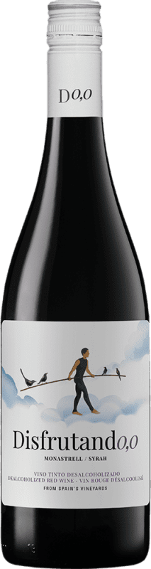 9,95 € Kostenloser Versand | Rotwein Juan Gil Disfrutando D.O. Jumilla Spanien Syrah, Monastrell Flasche 75 cl 0.0 Null Null Alkoholfrei