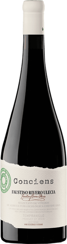 9,95 € Бесплатная доставка | Красное вино Faustino Rivero Ulecia Conciens Eco Испания Tempranillo бутылка 75 cl