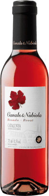 88,95 € Free Shipping | Rosé wine Canals & Nubiola Rosado D.O. Catalunya Catalonia Spain Tempranillo, Merlot, Carignan Half Bottle 37 cl