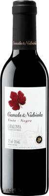 87,95 € Free Shipping | Red wine Canals & Nubiola Tinto D.O. Catalunya Catalonia Spain Tempranillo, Grenache Tintorera Half Bottle 37 cl