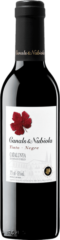 91,95 € Envoi gratuit | Vin rouge Canals & Nubiola Tinto D.O. Catalunya Catalogne Espagne Tempranillo, Grenache Tintorera Demi- Bouteille 37 cl