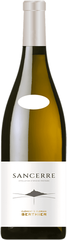 36,95 € Envio grátis | Vinho branco Clément et Florian Berthier Blanc A.O.C. Sancerre França Sauvignon Branca Garrafa 75 cl