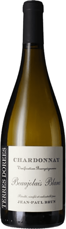 29,95 € Бесплатная доставка | Белое вино Terres Dorées Jean Paul Brun A.O.C. Beaujolais Beaujolais Франция Chardonnay — Шардоне Бутылка 75 cl