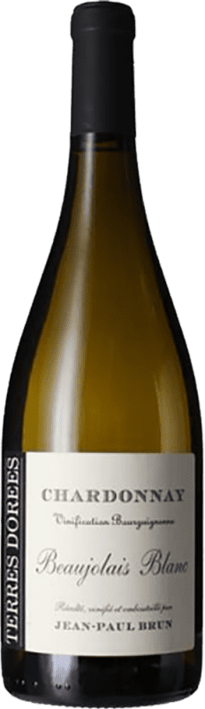 31,95 € Бесплатная доставка | Белое вино Terres Dorées Jean Paul Brun Blanc A.O.C. Beaujolais Beaujolais Франция Chardonnay бутылка 75 cl