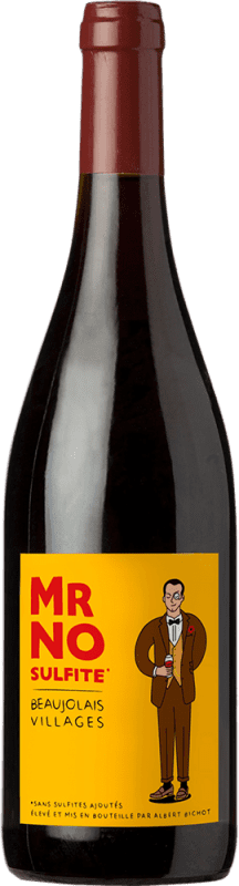 21,95 € Kostenloser Versand | Rotwein Albert Bichot Mr. No Sulfite Villages A.O.C. Beaujolais Burgund Frankreich Gamay Flasche 75 cl