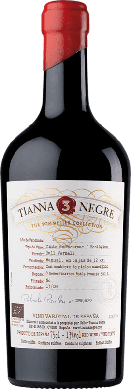 52,95 € Kostenloser Versand | Rotwein Tianna Negre 3 The Sommelier Collection Tinto I.G.P. Vi de la Terra de Mallorca Mallorca Spanien Escursac Flasche 75 cl