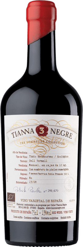 45,95 € Envoi gratuit | Vin Rouge Tianna Negre 3 The Sommelier Collection I.G.P. Vi de la Terra de Mallorca Majorque Espagne Escursac Bouteille 75 cl