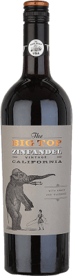 16,95 € 送料無料 | 赤ワイン Big Top I.G. California カリフォルニア州 アメリカ Zinfandel — ジンファンデル 75 cl