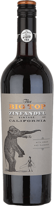 16,95 € 送料無料 | 赤ワイン Big Top I.G. California カリフォルニア州 アメリカ Zinfandel — ジンファンデル 75 cl