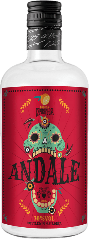 10,95 € Envio grátis | Licores Aguardiente de Agave Andale Espanha Garrafa 70 cl