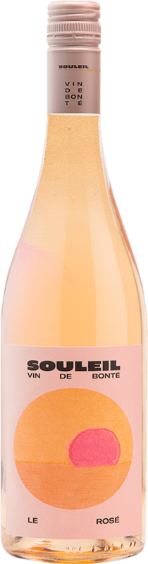 10,95 € Free Shipping | Rosé wine Souleil Le Rosé Rosado Ecológico A.O.C. France France Bottle 75 cl