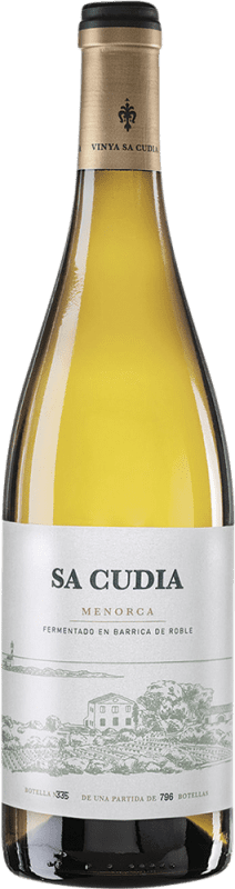 35,95 € Envoi gratuit | Vin blanc Vitivinícola del Mediterráneo Sa Cudia Blanco Fermentado en Barrica I.G.P. Vi de la Terra de Illa de Menorca Espagne Malvasía Bouteille 75 cl