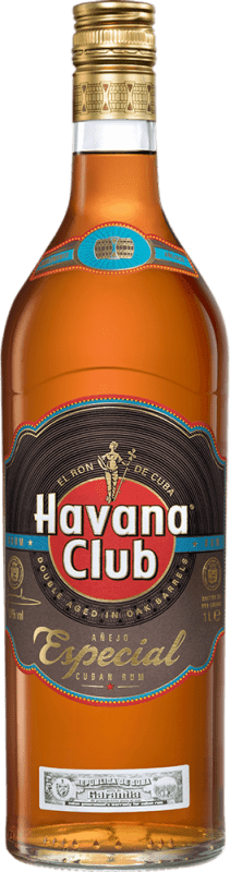 26,95 € Spedizione Gratuita | Rum Havana Club Añejo Especial Cuba 5 Anni Bottiglia 1 L