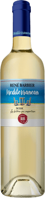 6,95 € Бесплатная доставка | Белое вино René Barbier Mediterranean — Средиземноморская D.O. Catalunya Каталония Испания Macabeo — Макабео, Xarel·lo — Шарелло, Parellada — Парельяда 75 cl