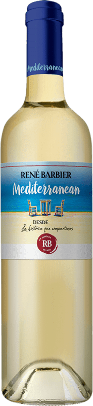 4,95 € Envoi gratuit | Vin blanc René Barbier Mediterranean Blanco D.O. Catalunya Catalogne Espagne Macabeo, Xarel·lo, Parellada Bouteille 75 cl