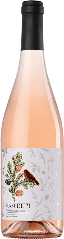 5,95 € Kostenloser Versand | Rosé-Wein Family Owned Ram de Pi Rosado Spanien Merlot, Cabernet Sauvignon, Mantonegro Flasche 75 cl