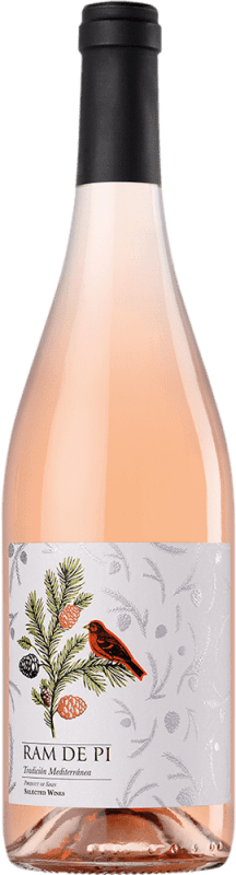 6,95 € Envoi gratuit | Vin Rosé Family Owned Ram de Pi Espagne Merlot, Cabernet Sauvignon, Mantonegro Bouteille 75 cl