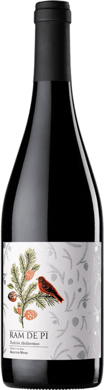 6,95 € Envio grátis | Vinho tinto Family Owned Ram de Pi Tinto Espanha Merlot, Syrah, Cabernet Sauvignon, Callet Garrafa 75 cl