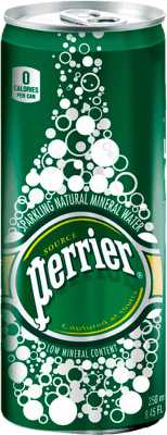 36,95 € 送料無料 | 水 Nestle Waters Perrier con Gas フランス アルミ缶 25 cl