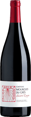 15,95 € 送料無料 | 赤ワイン Mourgues du Gres Galets Rouge Tinto A.O.C. Costières de Nîmes フランス Syrah, Grenache Tintorera, Carignan, Mourvèdre, Marselan ボトル 75 cl