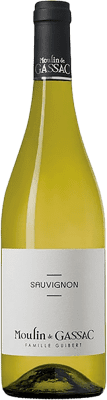 12,95 € Envoi gratuit | Vin blanc Moulin de Gassac I.G.P. Vin de Pays d'Oc France Sauvignon Blanc Bouteille 75 cl