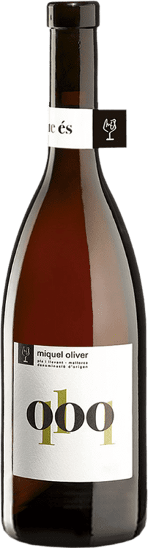 29,95 € Envoi gratuit | Vin blanc Miquel Oliver QBQ 000 Blanc D.O. Pla i Llevant Espagne Giró Ros Bouteille 75 cl