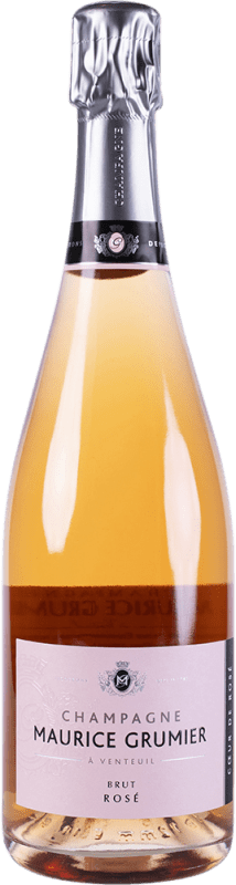 49,95 € Free Shipping | Rosé sparkling Maurice Grumier Rosé Brut A.O.C. Champagne Champagne France Pinot Black, Chardonnay, Pinot Meunier Bottle 75 cl